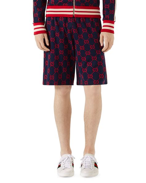 gucci red embroided short|Red Gucci Shorts .